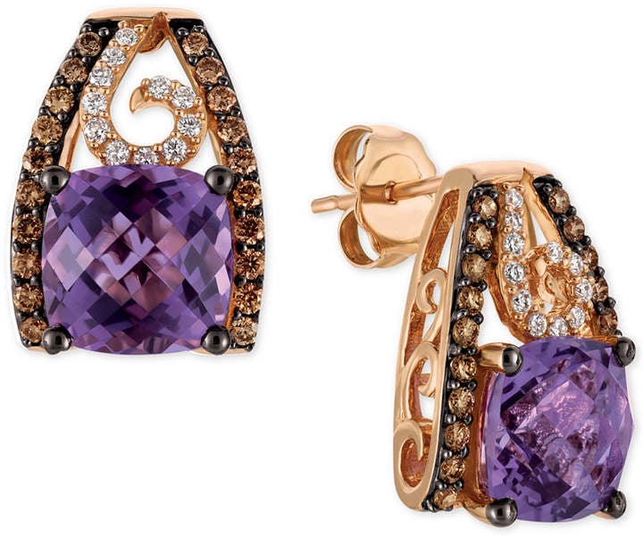 Le vian amethyst earrings hotsell