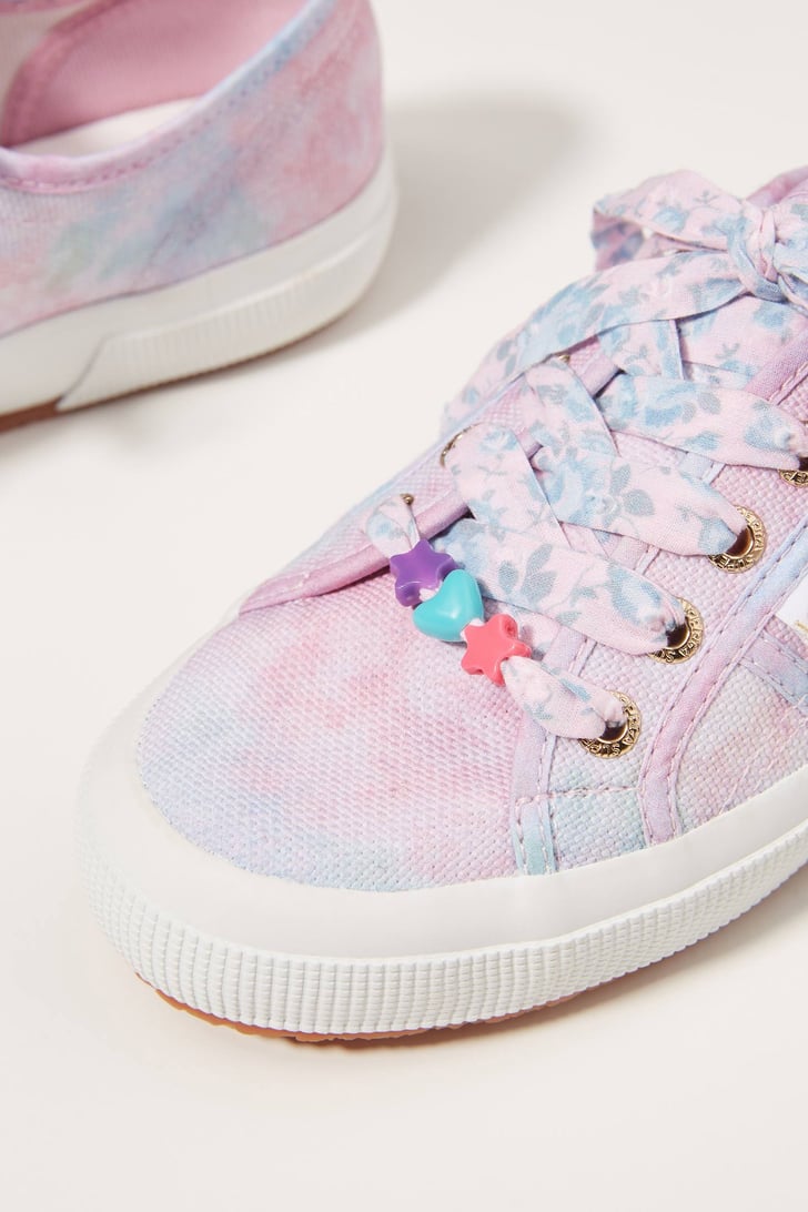 superga tie dye denim sneakers