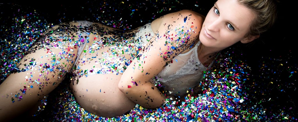 Glitter Maternity Photos