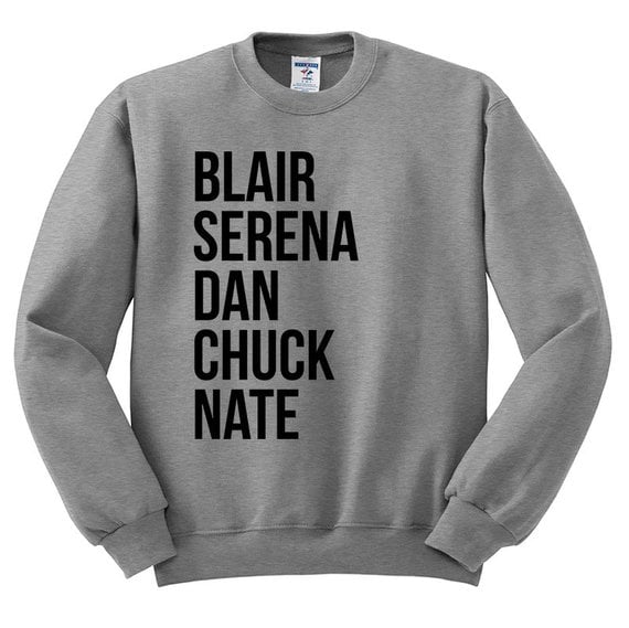 Gossip Girl Characters Sweatshirt