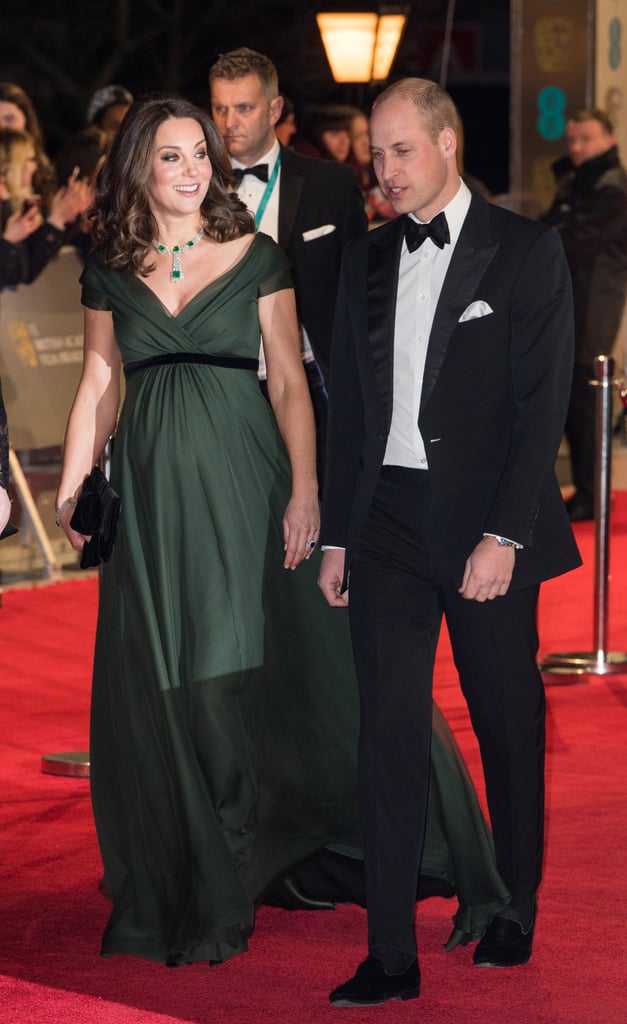 Prince William and Kate Middleton at the BAFTA Awards