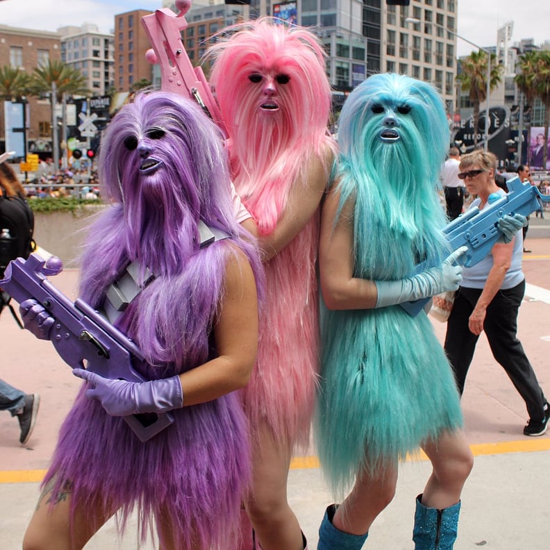 Cosplay at a convention.