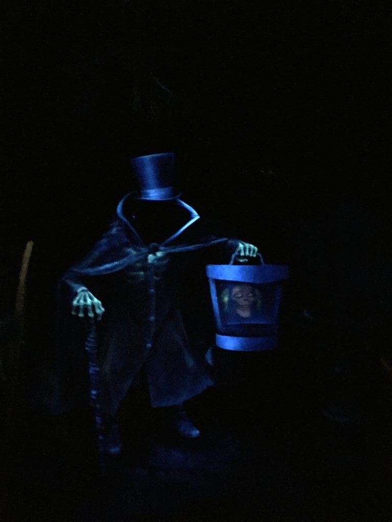 The Haunted Mansion has a new ghostly resident, the Hatbox Ghost!