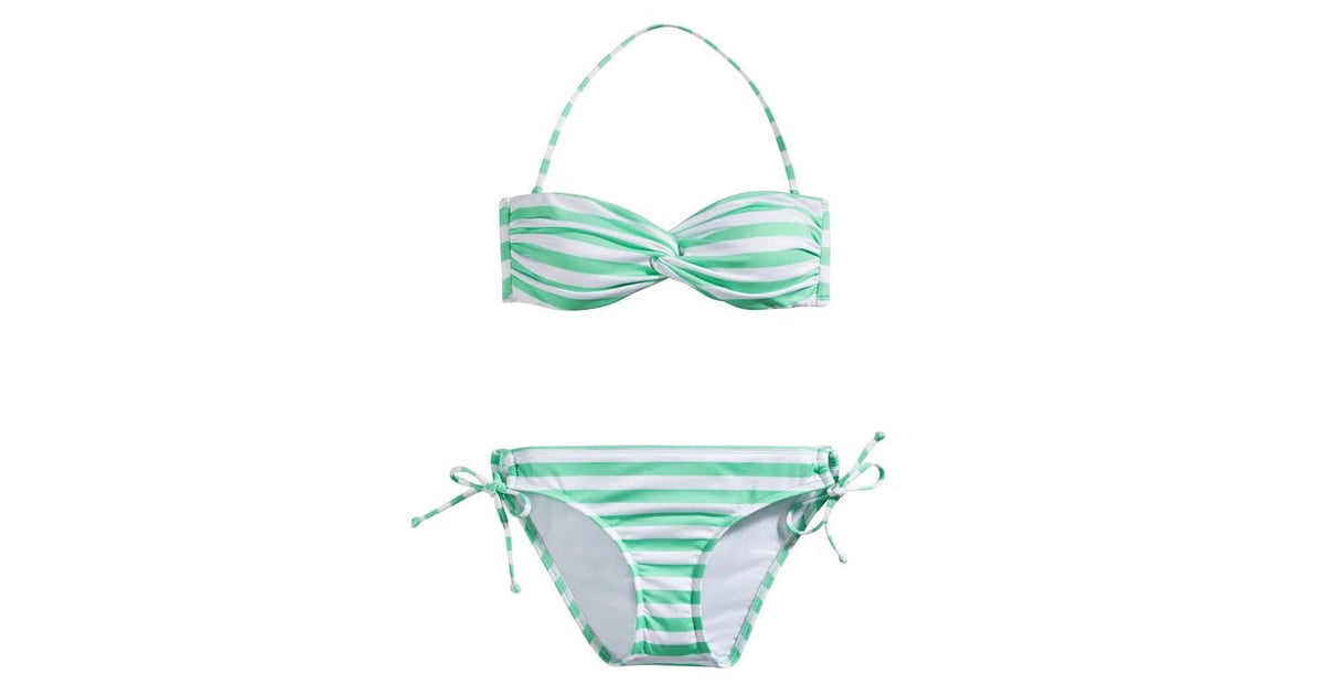 target striped swimsuit