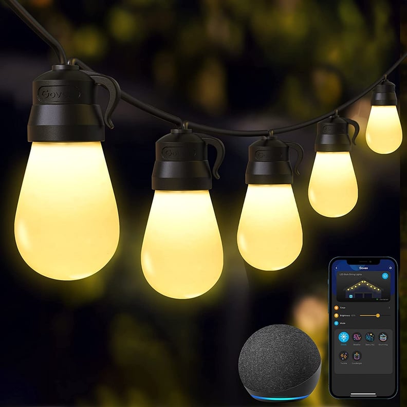 Smart Outdoor Lighting: Govee 48ft Smart String Lights