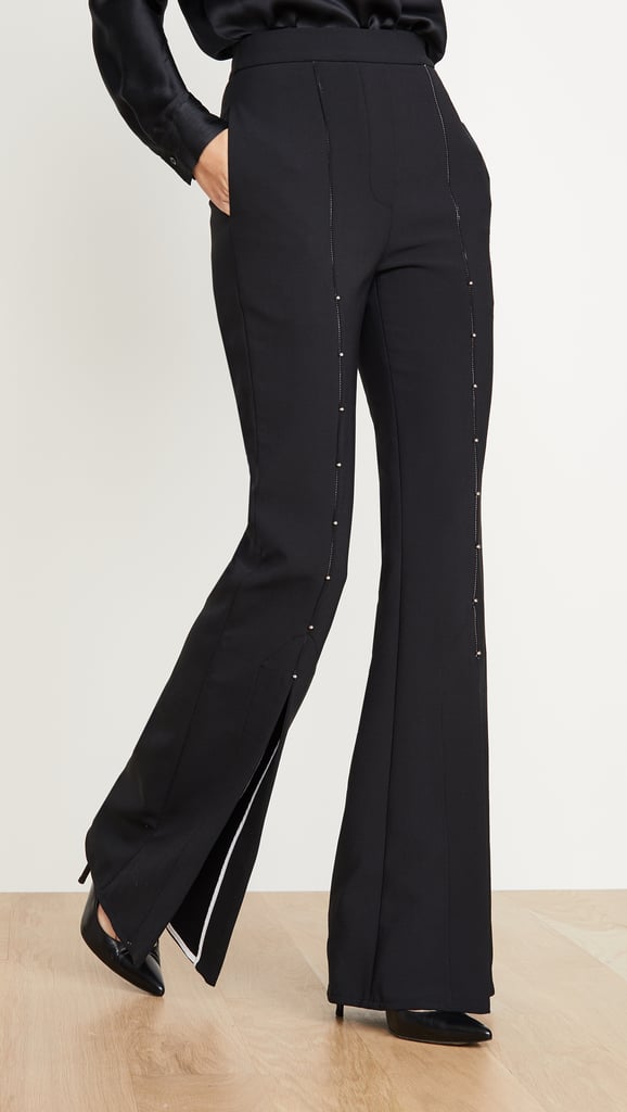 Ellery Jimmy Split Front Embellished Pants