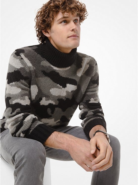 Shop Similar: Michael Kors Camouflage Turtleneck Sweater