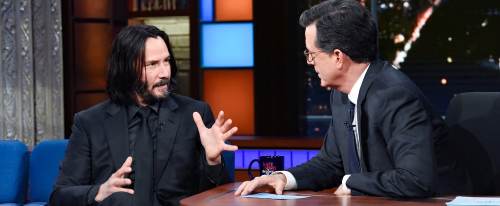 Keanu Reeves Answers Question About Death on The Late Show