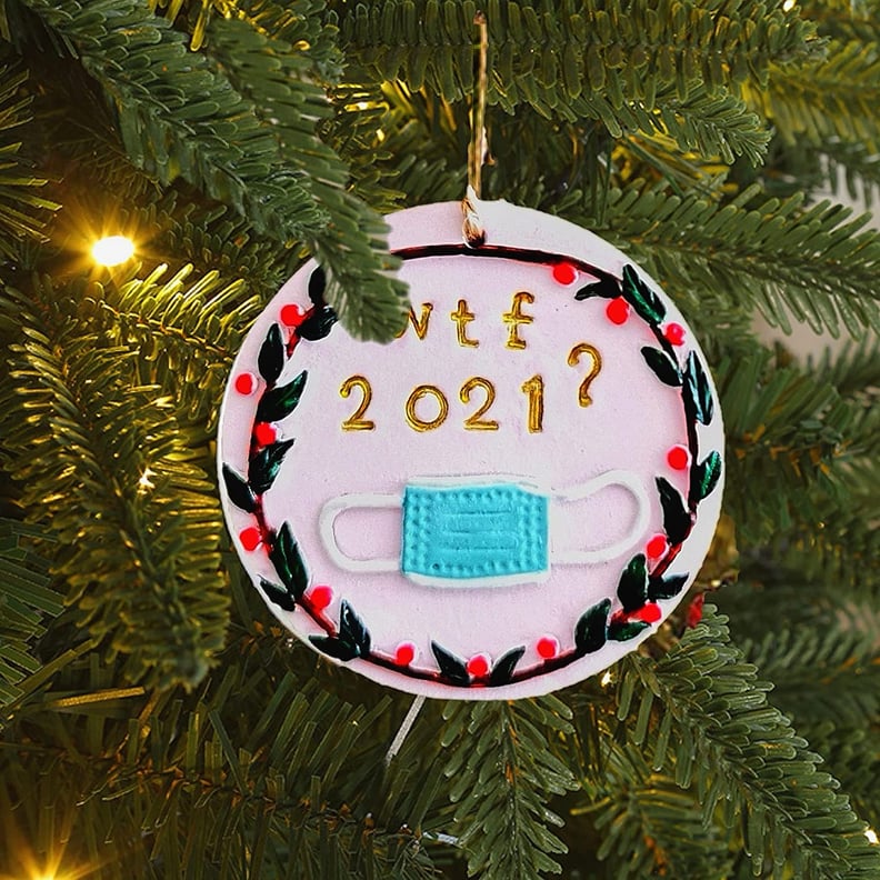 2021 Christmas Ornament With Face Mask