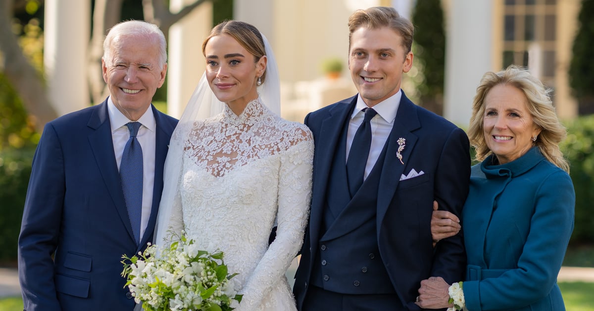 Naomi Biden’s Sheer Lace Wedding Dress Is Reminiscent of Grace