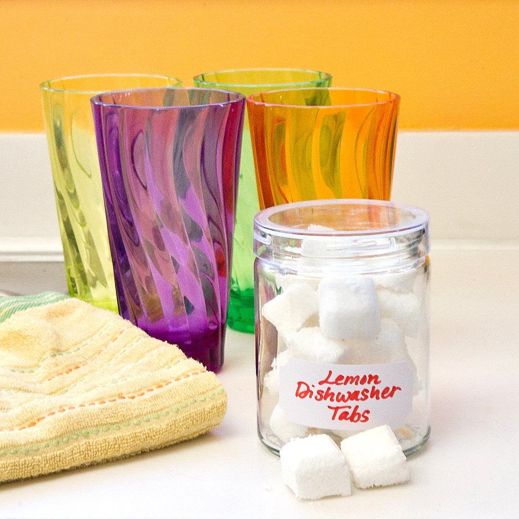Lemon Dishwasher Detergent Tabs