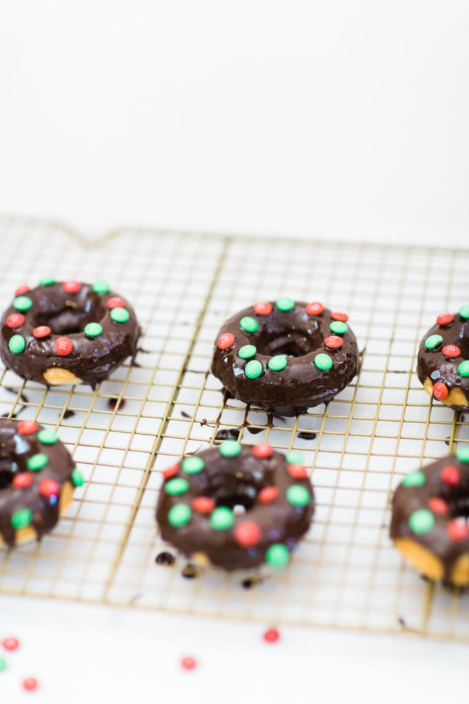 Baked Cake Mix Donuts