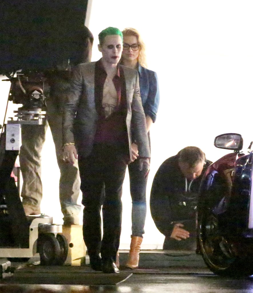 Suicide Squad Set Pictures
