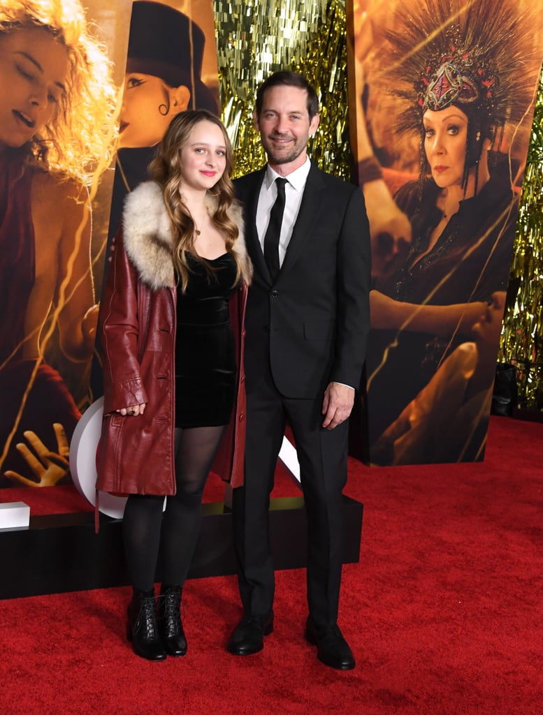 Tobey and Ruby Maguire at the "Babylon" Premiere