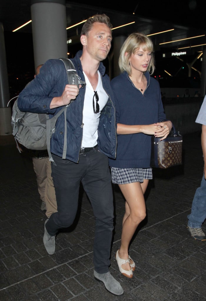 Taylor Swift and Tom Hiddleston at LAX Photos July 2016