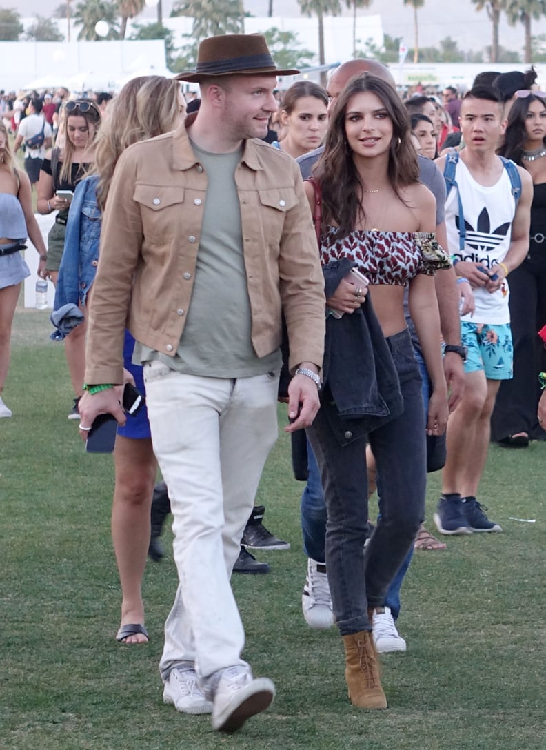 Emily Ratajkowski and Jeff Magid