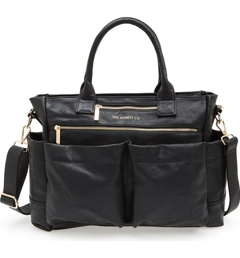 The Honest Company Infant Girl's 'Everything' Faux Leather Diaper Bag
