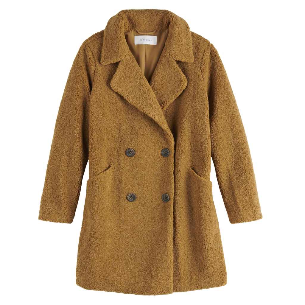 Fresh Fall Fashion Under $100: POPSUGAR Teddy Coat