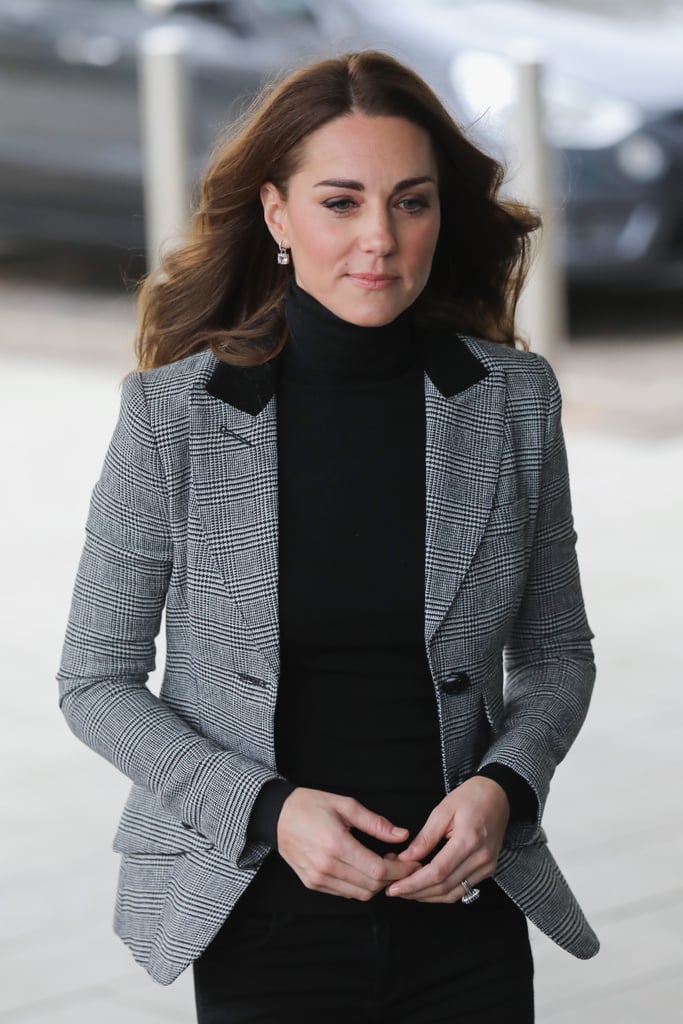 Kate Middleton Smythe Blazer and Skinny Jeans Oct 2018