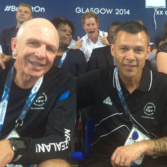 Prince Harry's Photobomb at the Commonwealth Games