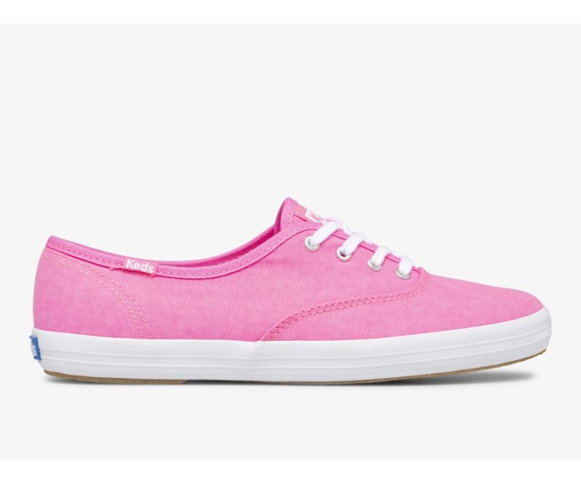 Colourful Classic Sneakers: Keds Champion Canvas Neon Washable