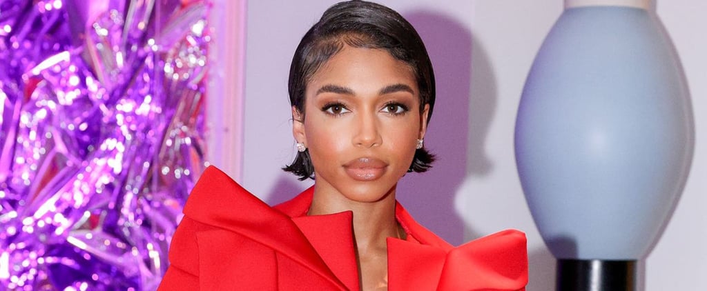 Lori Harvey Wears a Red Sukeina Dress in Paris