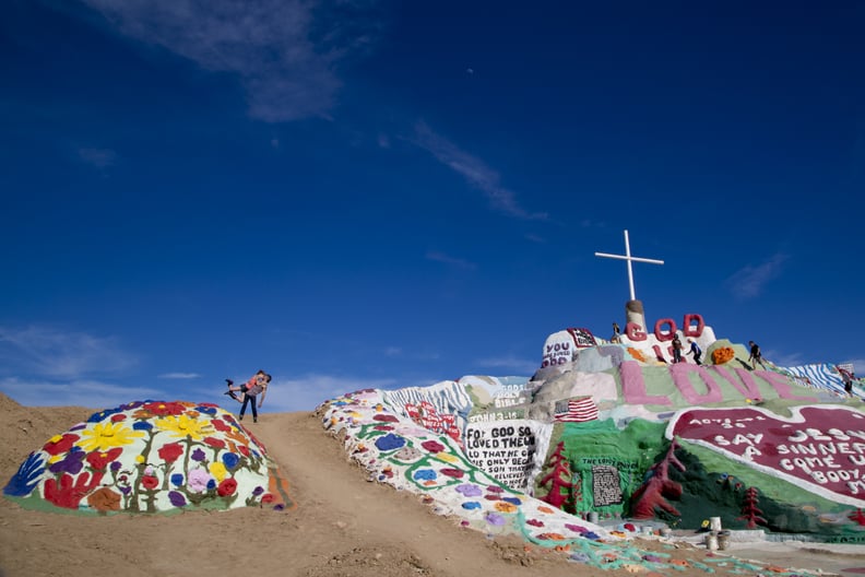 Salvation Mountain in Niland, CA