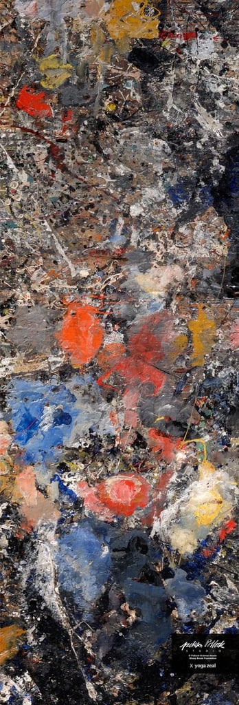 Yoga Zeal Jackson Pollock Studio Floor Mat