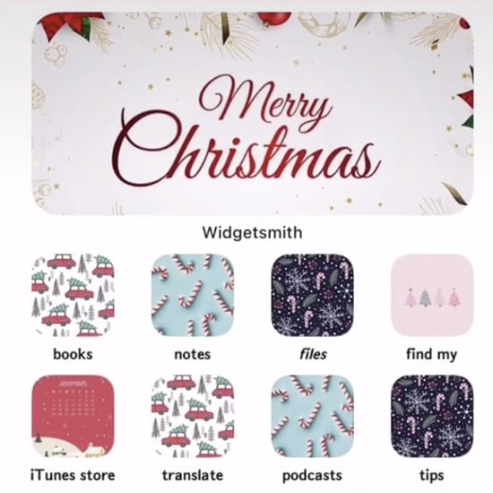 Christmas iOS 14 Home-Screen Aesthetic Ideas