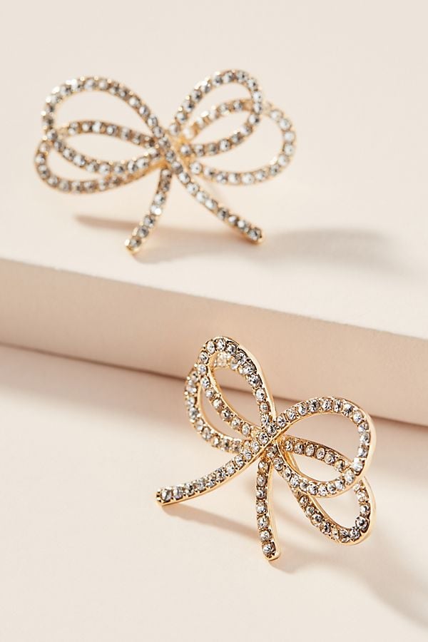 BaubleBar Bow Post Earrings Anthropologie Has the Most Glamorous