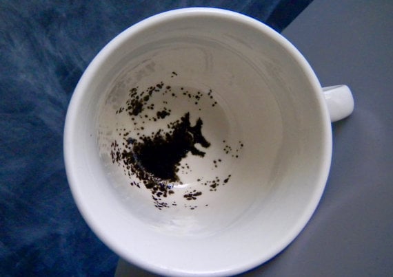 Harry Potter Grim-inspired teacup