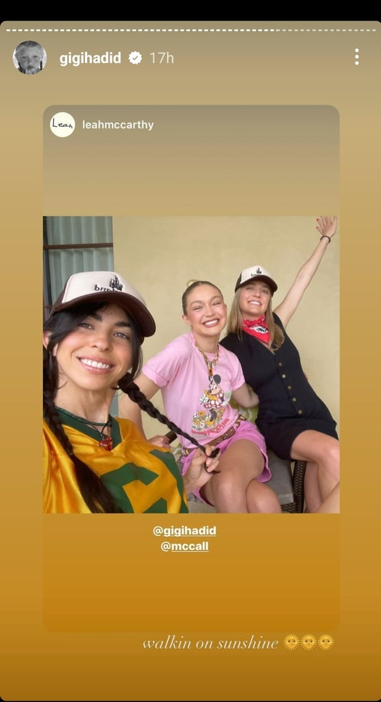 Gigi Hadid's 28th Birthday Celebration at Disney Photos