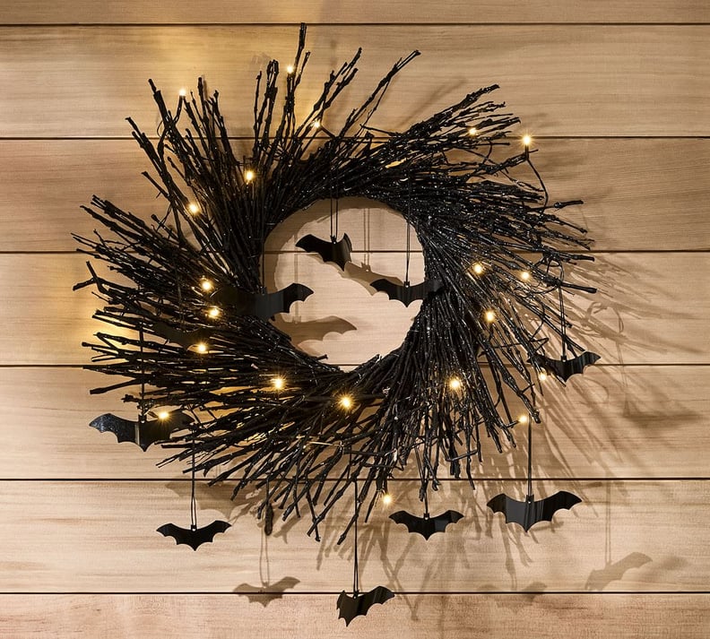 Best Halloween Wreath From Pottery Barn