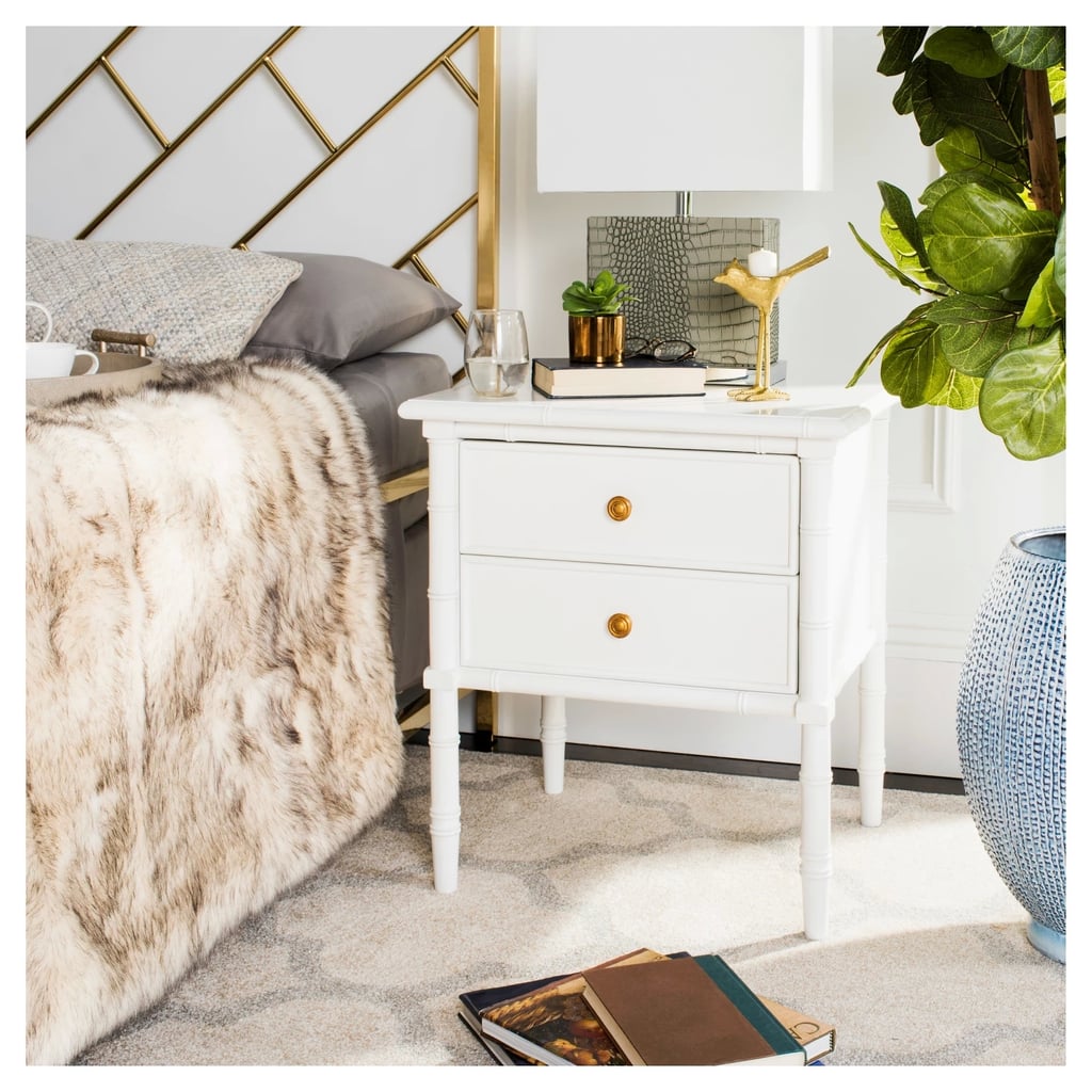 Mina 2-Drawer Coastal Nightstand