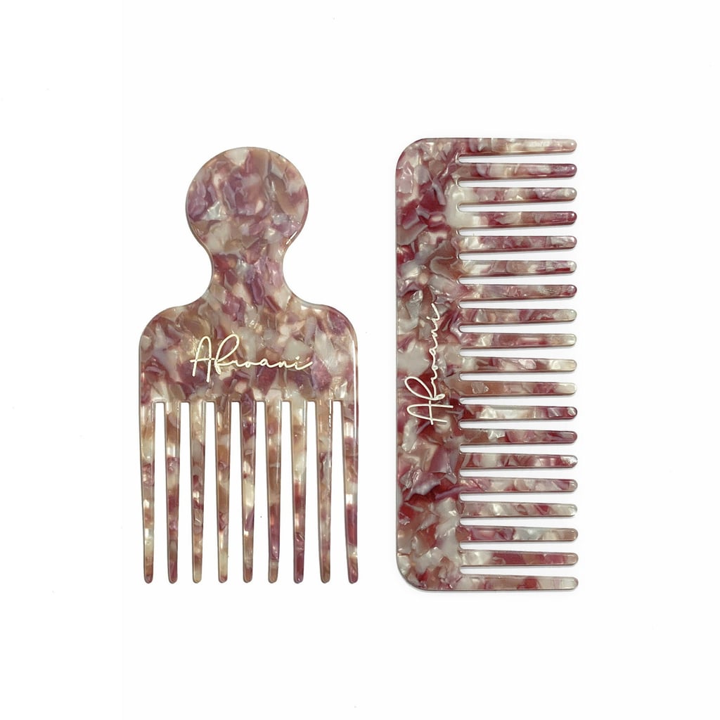 Afroani Rose Hair Combs Set