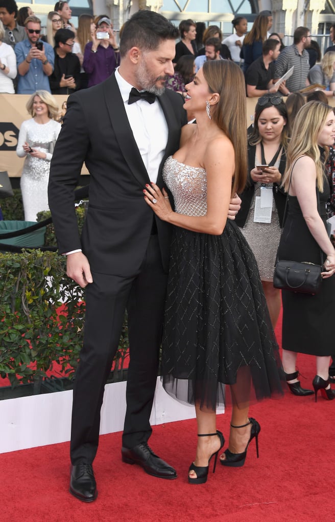 Sofia Vergara and Joe Manganiello at the 2017 SAG Awards