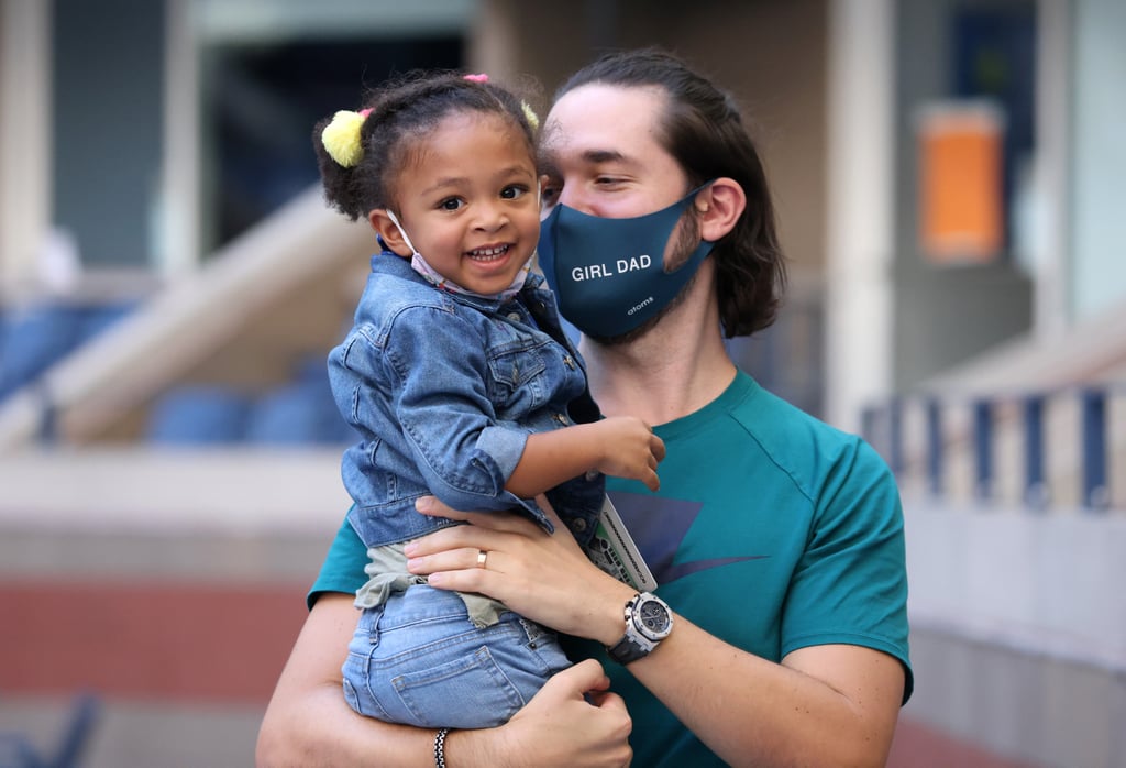 Serena Williams Gets Support From Her Daughter at US Open