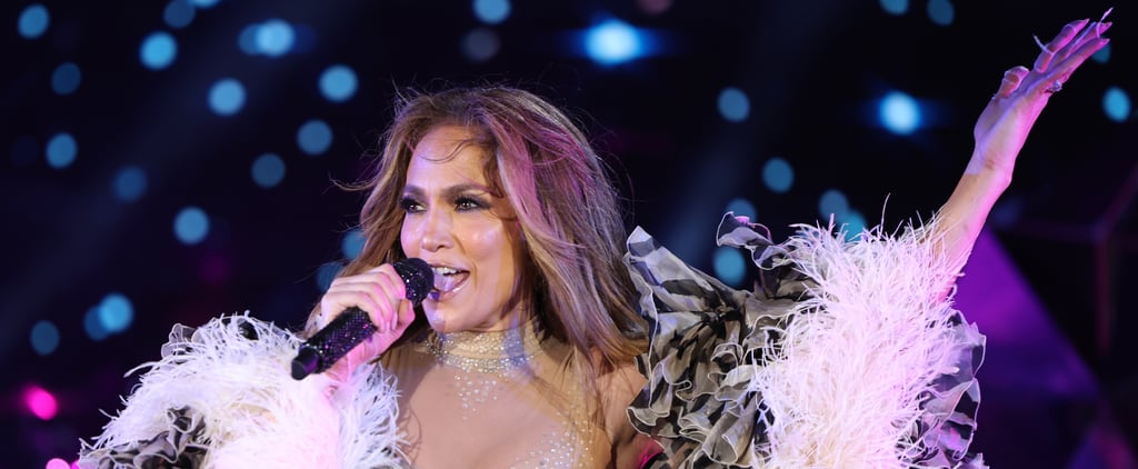 Jennifer Lopez's Beige Nails For UNICEF Performance