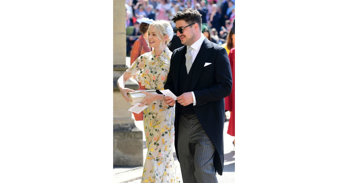 Carey Mulligan and Marcus Mumford Celebrities at the Royal Wedding