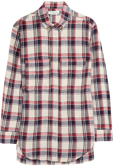 Etoile Isabel Marant Plaid Shirt