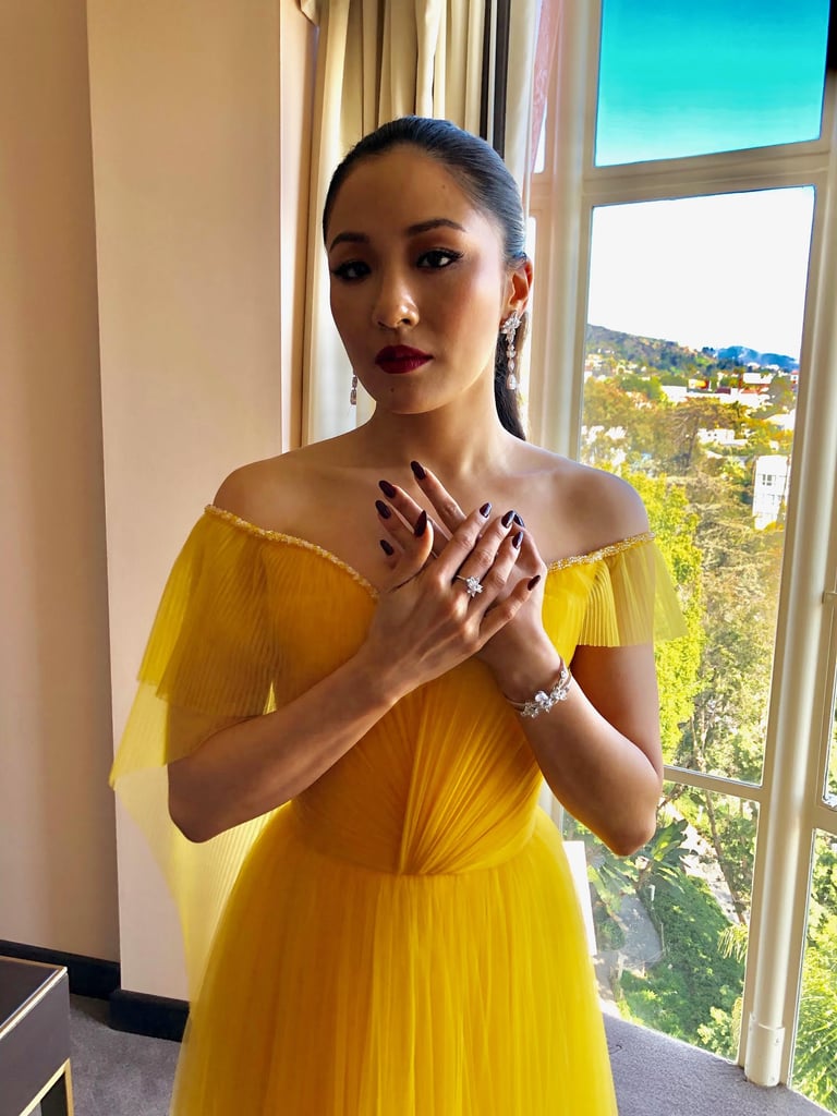 Constance Wu's Oscar Manicure by Essie