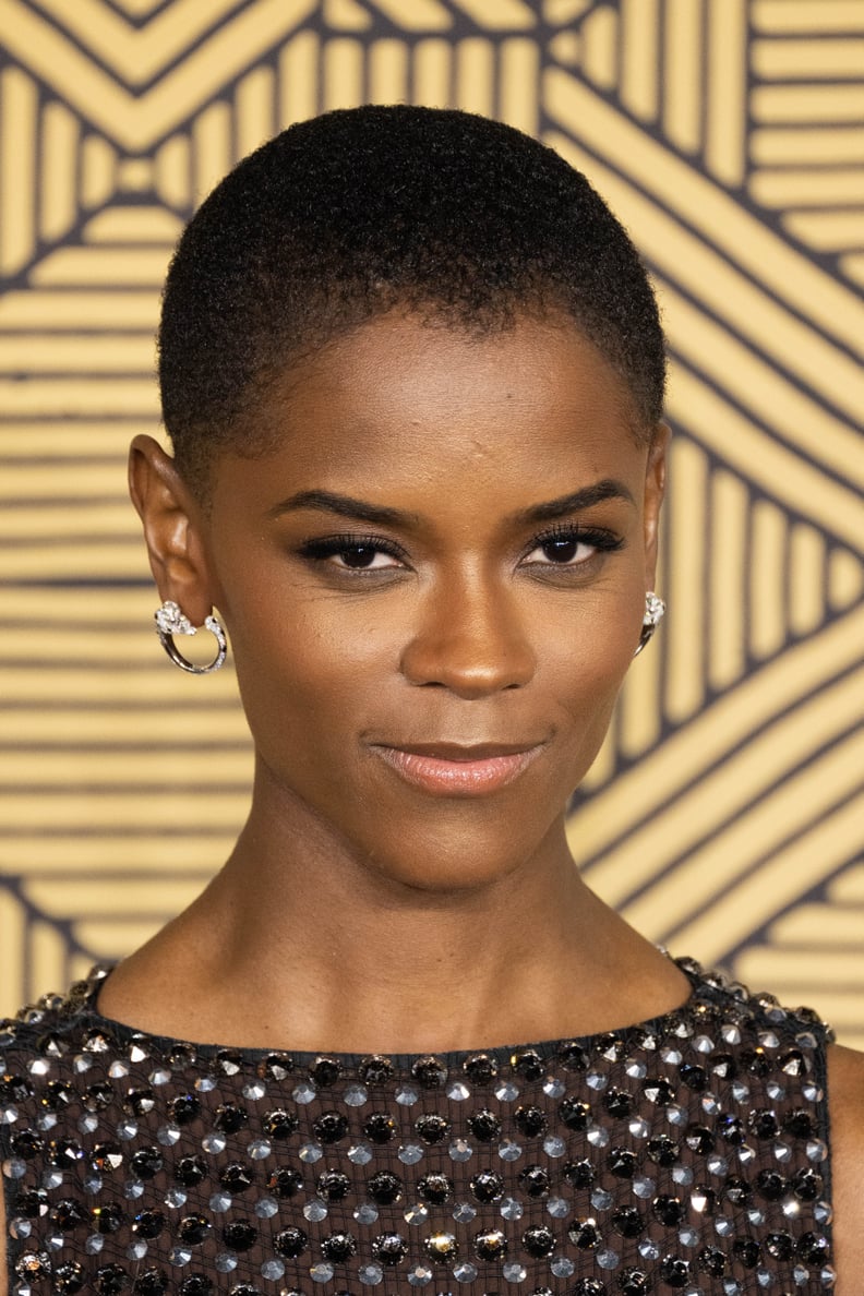 Letitia Wright at the "Black Panther: Wakanda Forever" European Premiere