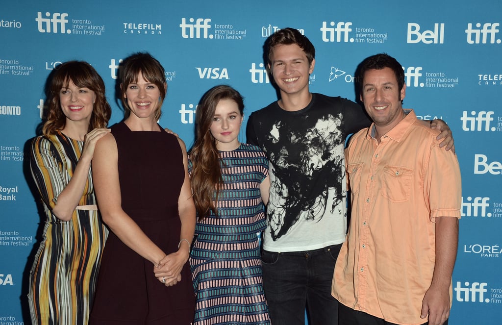 The Men, Women & Children cast — including Rosemarie DeWitt, Jennifer Garner, Kaitlyn Dever, Ansel Elgort, and Adam Sandler — looked like a picture-perfect family at their press event.