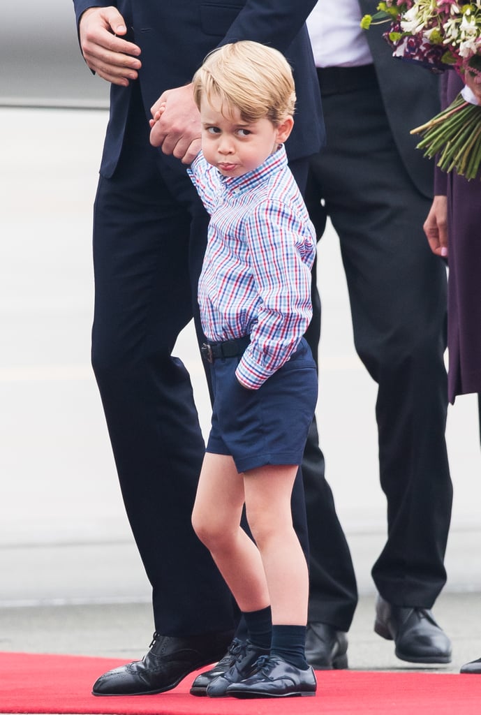 Prince George and Princess Charlotte in Poland Pictures