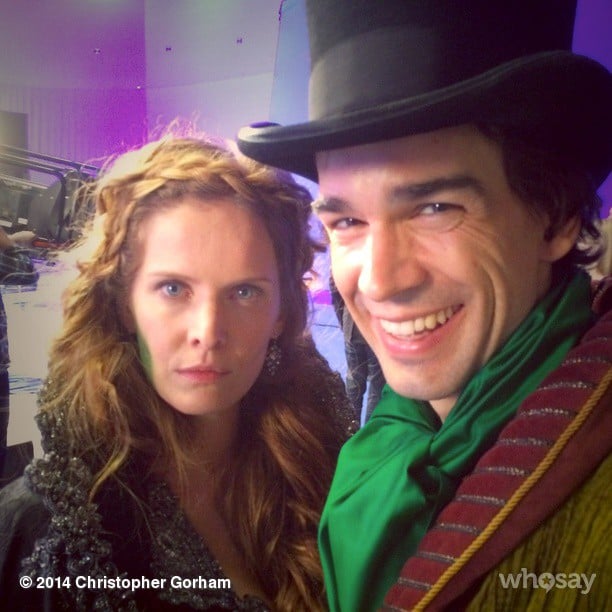 The star of Covert Affairs Chris Gorham celebrated the Once Upon a Time season four premiere.
Source: Instagram user chrisgorham