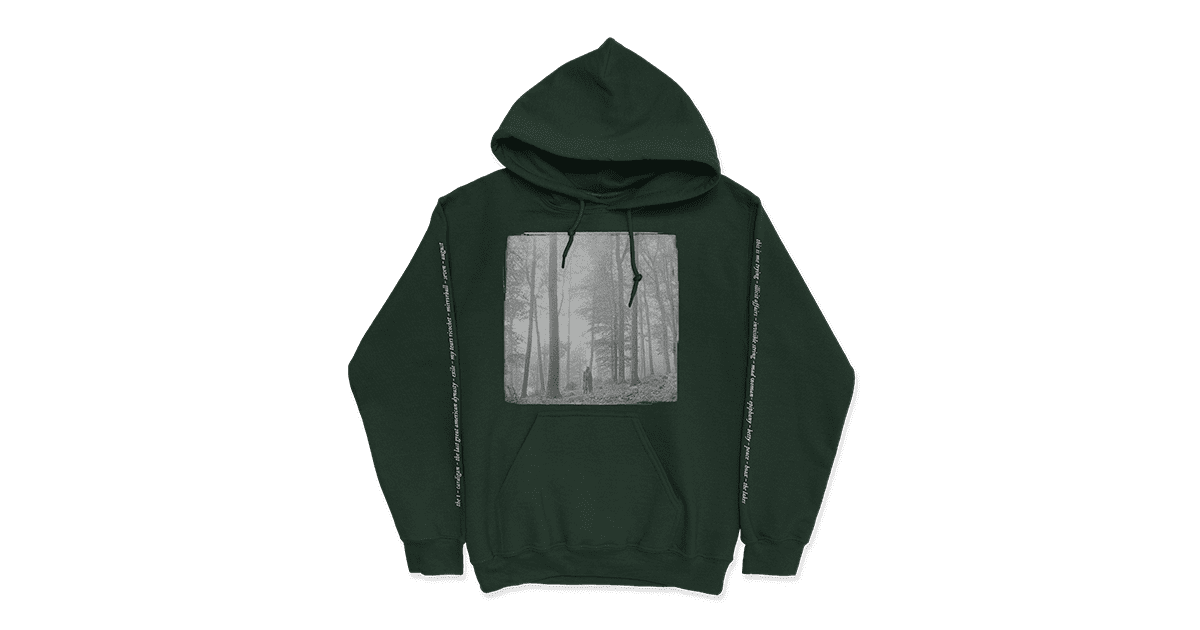 Taylor Swift In The Trees Hoodie Taylor Swift S Folklore Cardigans Sweaters And Other Merch Popsugar Fashion Australia Photo 4