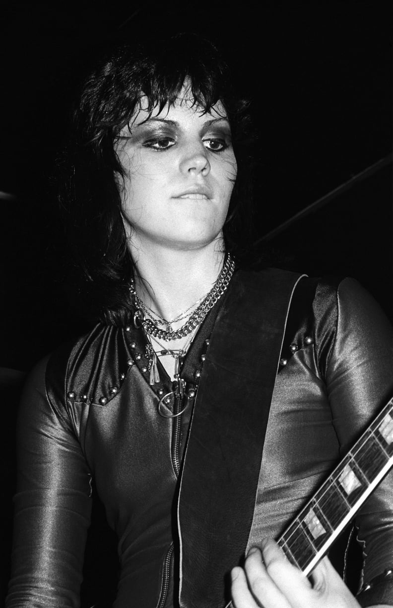 Joan Jett in 1977 Performing with The Runaways