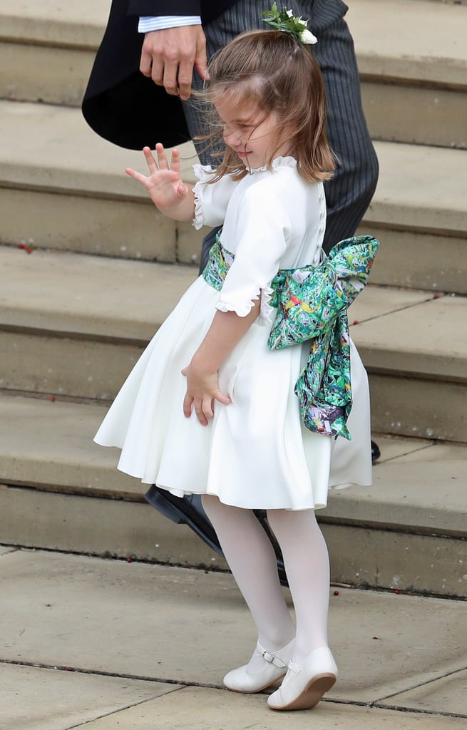 George and Charlotte at Eugenie's Wedding Pictures