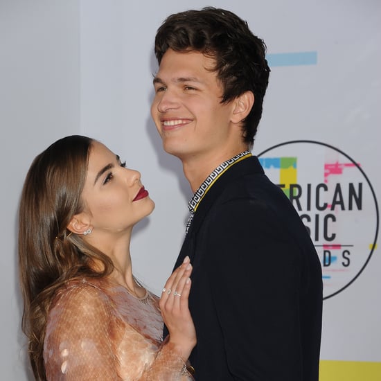Ansel Elgort and Violetta Komyshan Cute Pictures