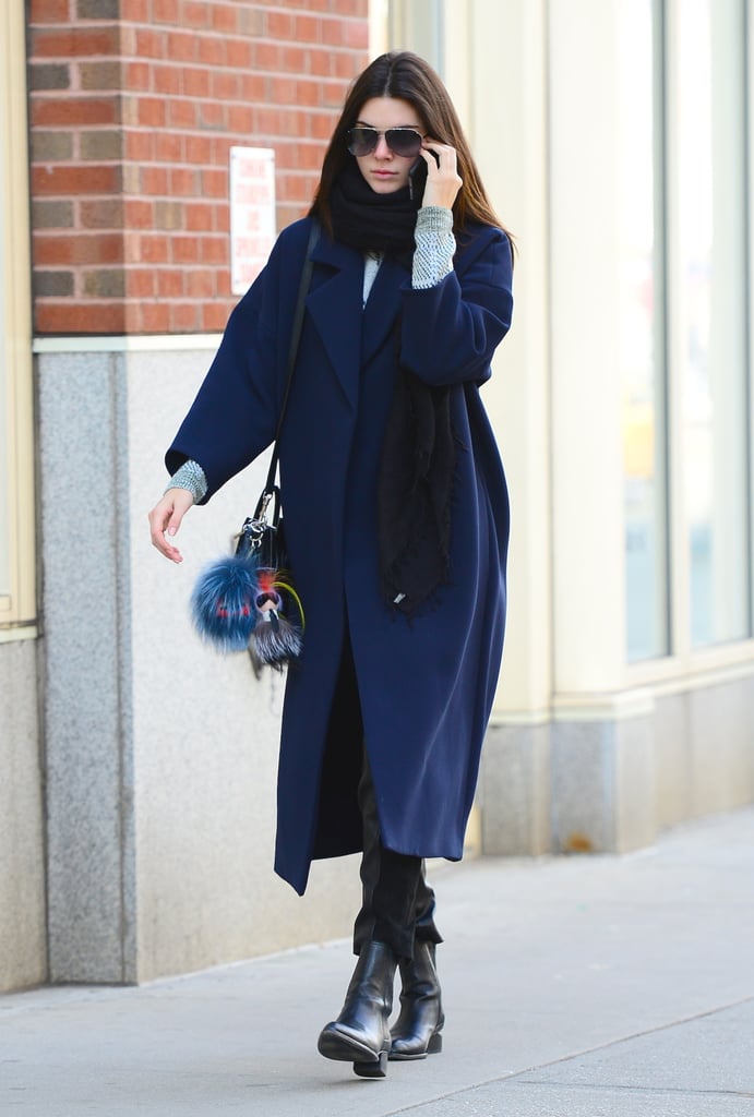 Kendall's Long Coat Style